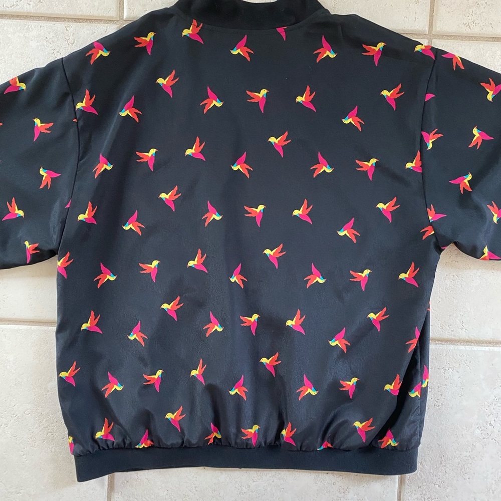Hummingbird black bomber jacket - Picture 3 of 5